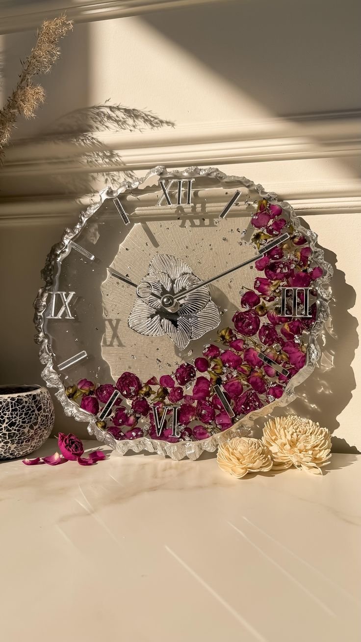 Resin Wall Clock