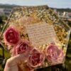 Forever Bloom – Preserved Flower Resin Plaque