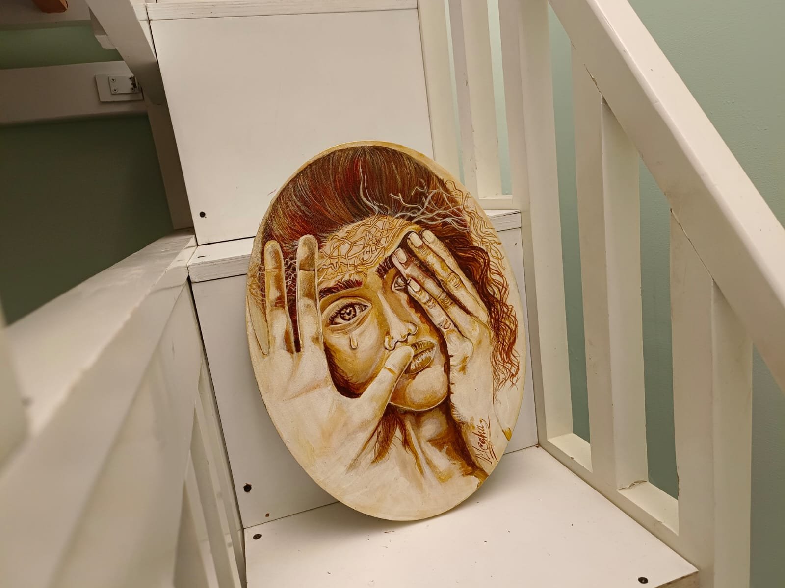 Handpainted Expression Art - Image 3