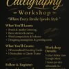 Calligraphy Workshop