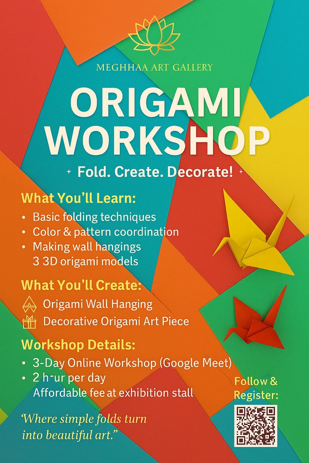 Origami Workshop
